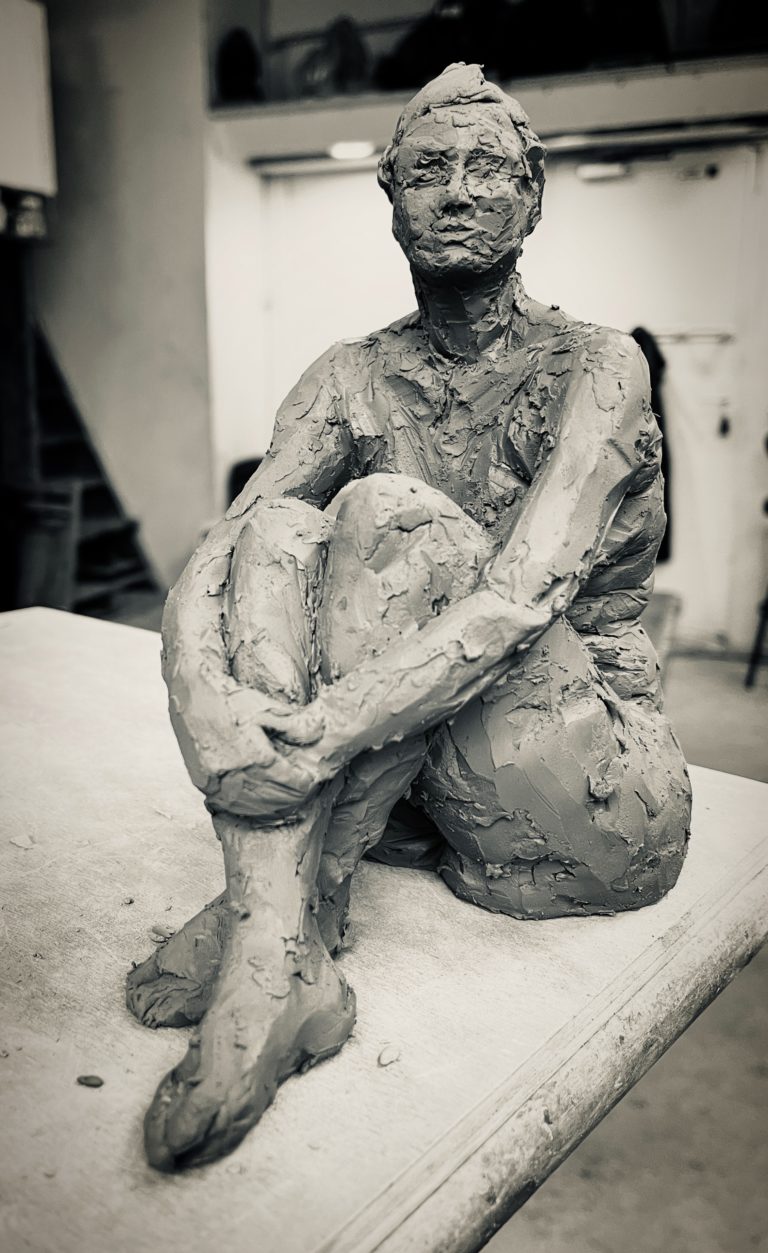 Modelage avec modèle vivant